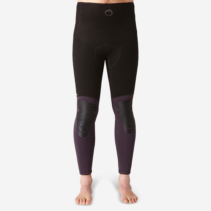Pánské neoprenové kalhoty na potápění SPF 500 5 mm šedé