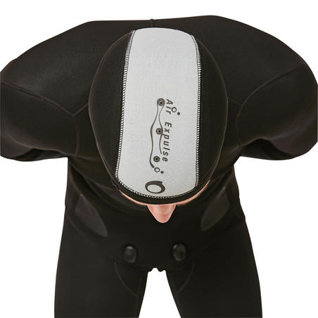 Верх гидрокостюма для подводной охоты в теплой воде 5 мм неопрена SPF100