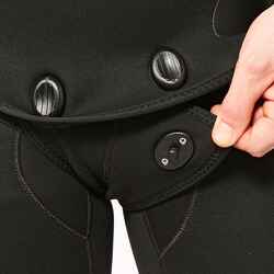 Men's 5 mm neoprene Jacket SPF 500 dark grey
