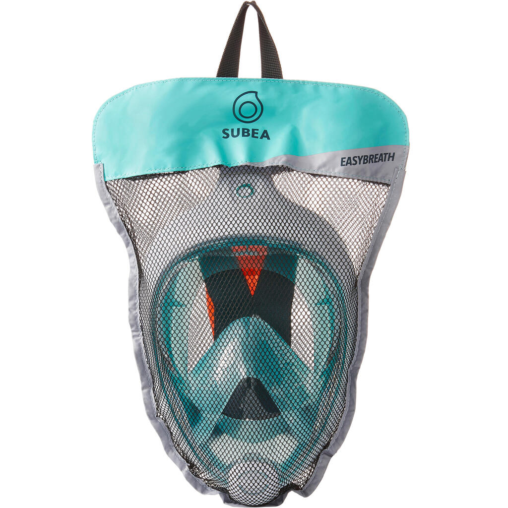 Masque de snorkeling en surface Easybreath bleu navy
