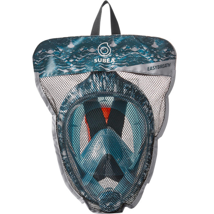 Easybreath Surface Snorkelling Mask blue Decathlon