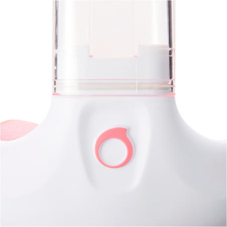 Комплект для снорклінгу Easybreath з ластами - Рожевий