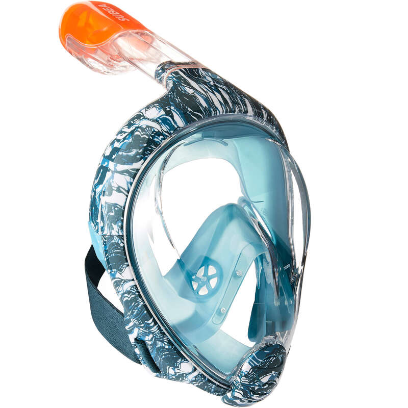 SUBEA Easybreath surface snorkelling mask printed Oyster 