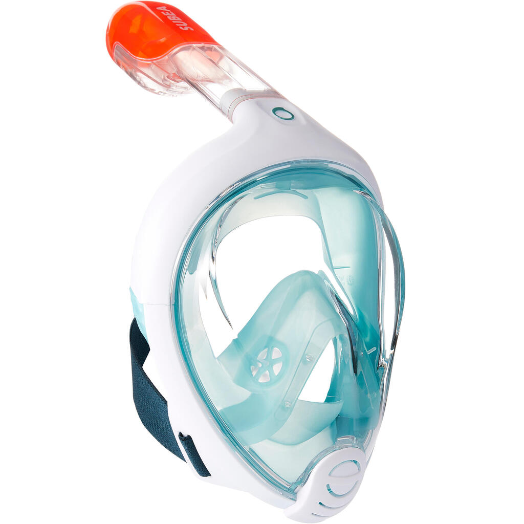 Masque de snorkeling en surface Easybreath bleu navy