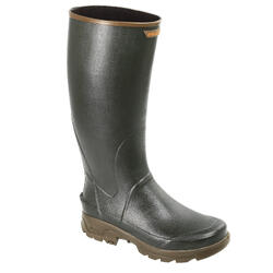 BOTTES CHASSE RENFORT 500 VERTES