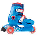 Patins Criança Patins - Patins Criança PLAY3 Azul Verm OXELO - Patins em Linha