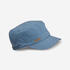 หมวกแก๊ปสำหรับการท่องเที่ยวแบบเทรคกิ้งรุ่น Travel 500 (สีฟ้า)