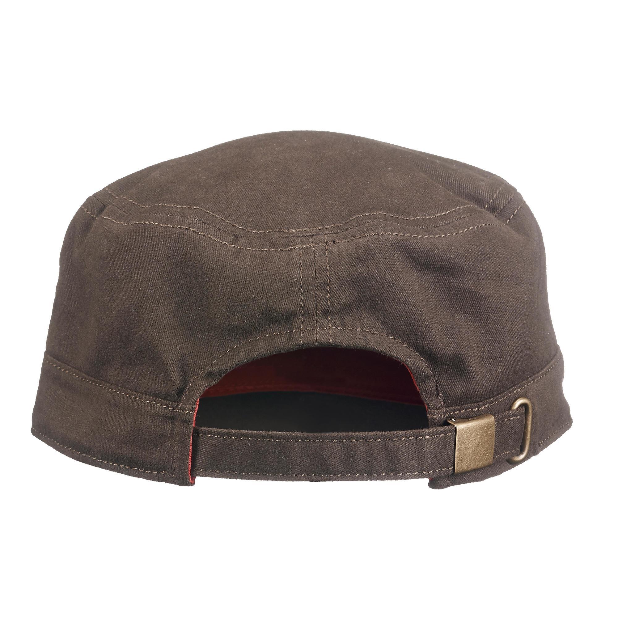 Cappello da viaggio da trekking - TRAVEL 500 marrone