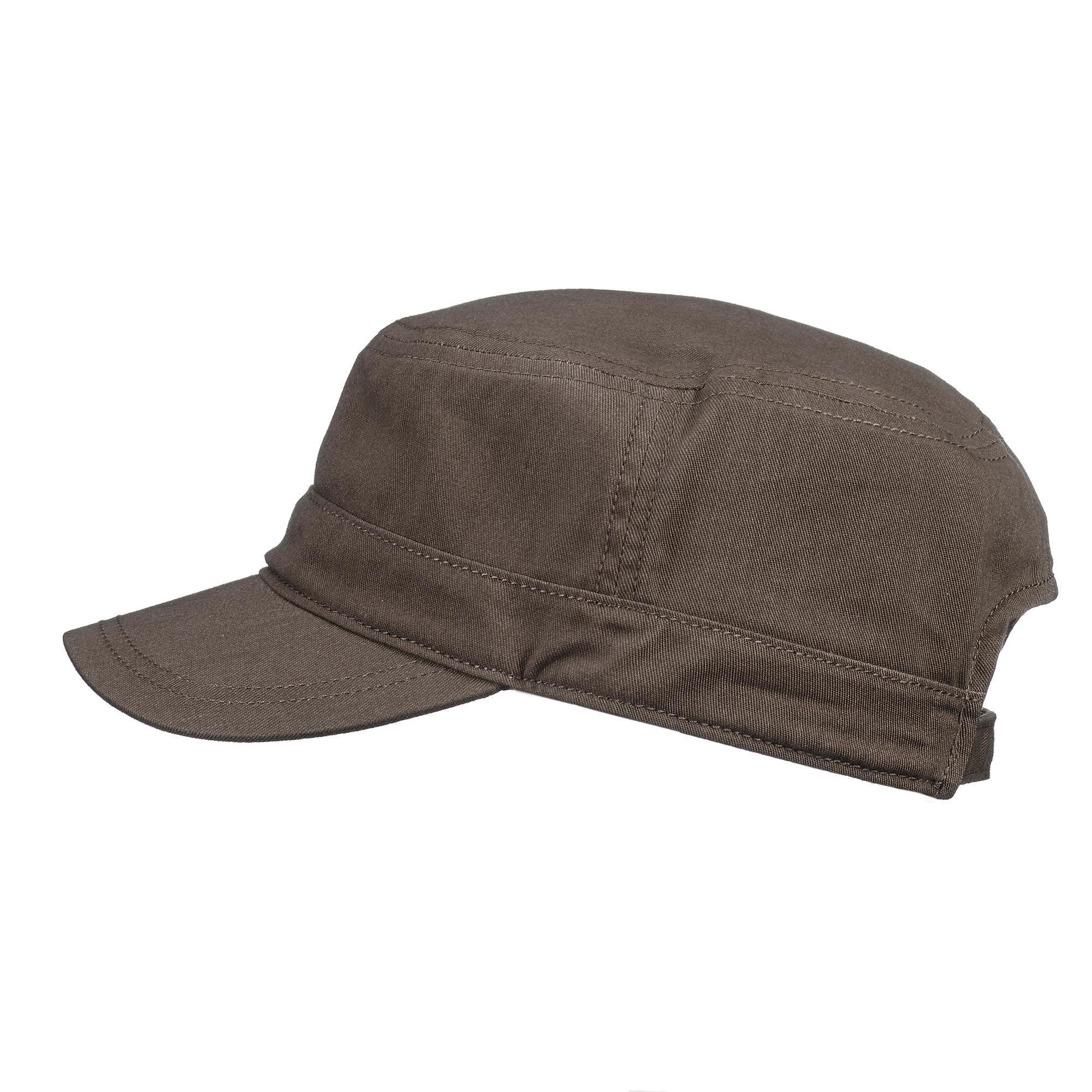 Cappello da viaggio da trekking - TRAVEL 500 marrone