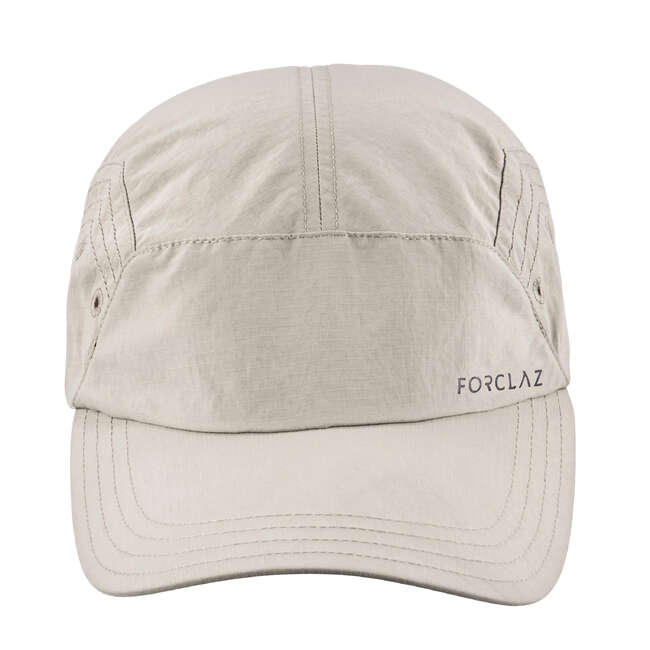 BLUECHOLON Cappellino Con Protezione Collo-nuda. Cappello Trekking Montagna Escursionismo. Cappellino Chiusura Regolabile Cotone Cappello Uomo, Cappello Donna, Unisex, Cappello Nuca Grigio, L