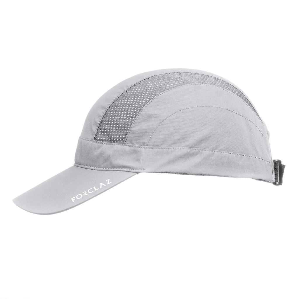 Gorra Senderismo y Trekking Forclaz 500 Adulto Gris Cemento