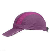 Ventilated Mountain Trekking Cap - TREK 500 - Purple