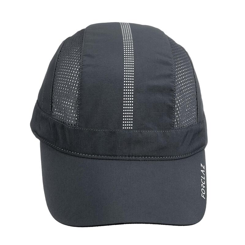 通風登山健行帽TREK 500－深灰色