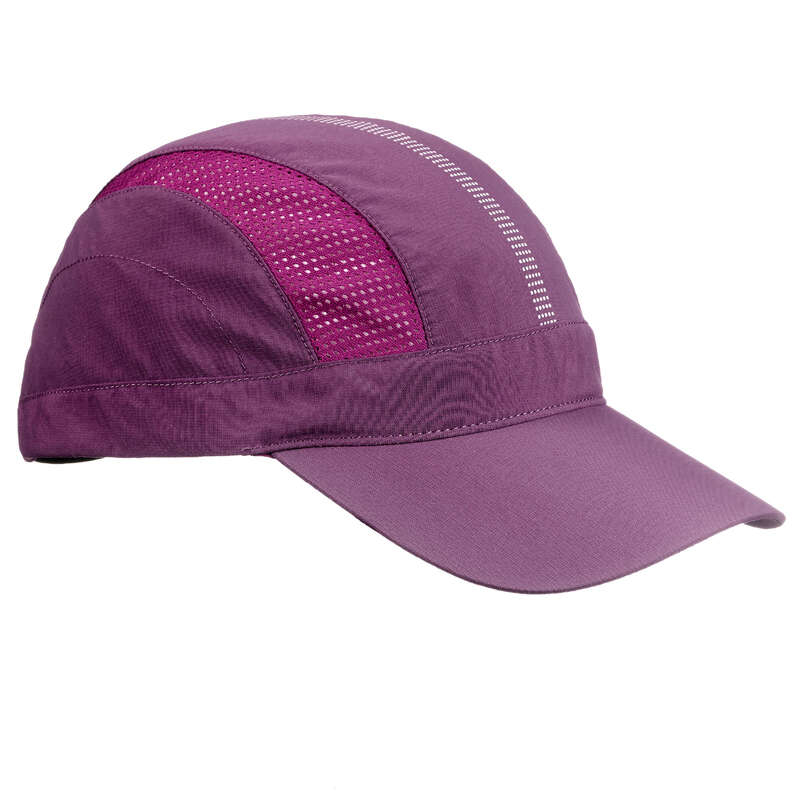 HAT, CAP, BUFF, BEANIE HIKING/TREK Hiking - CAP TREK 500 - PURPLE FORCLAZ - Hiking Clothes