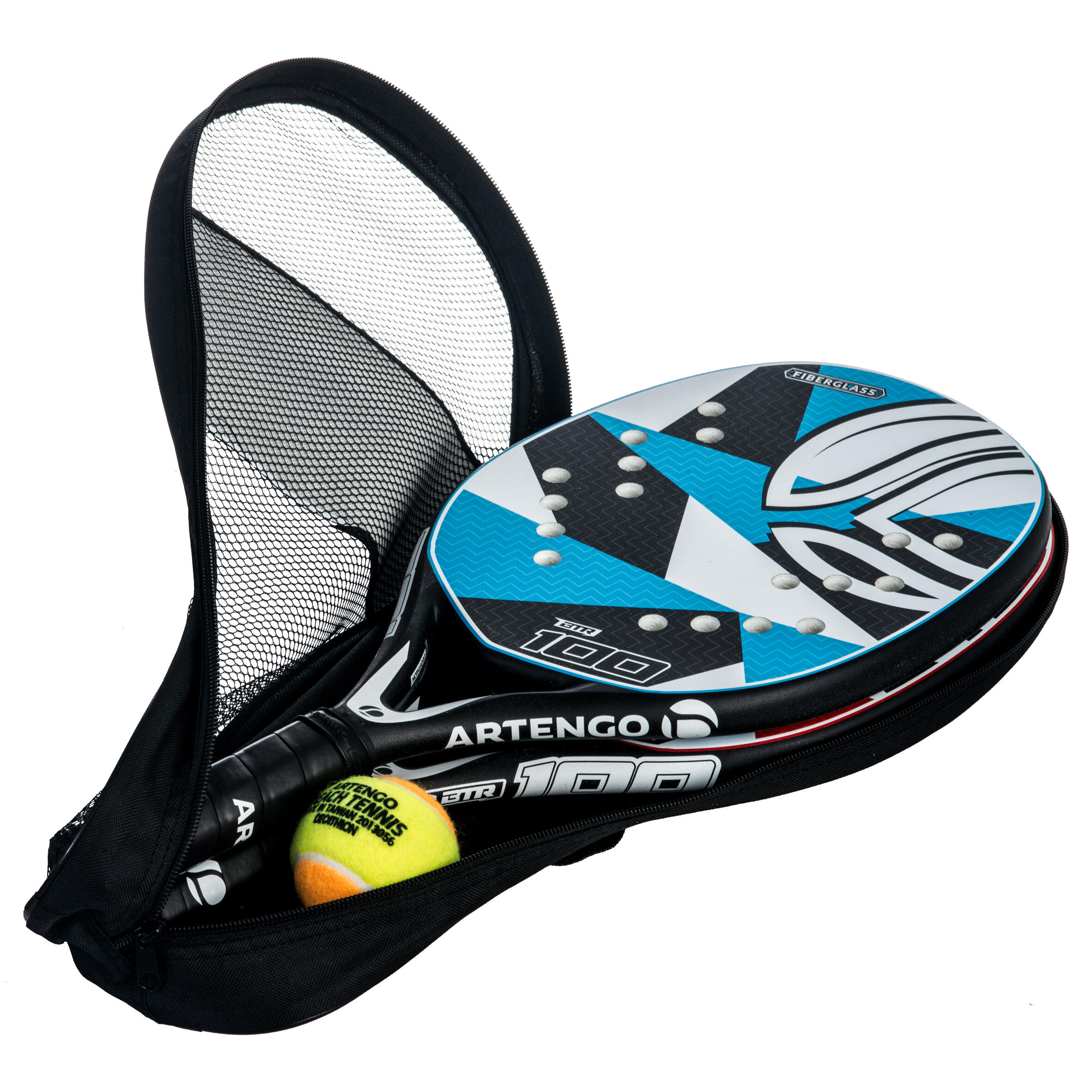BTR 100 Beach Tennis Racket Set ARTENGO 