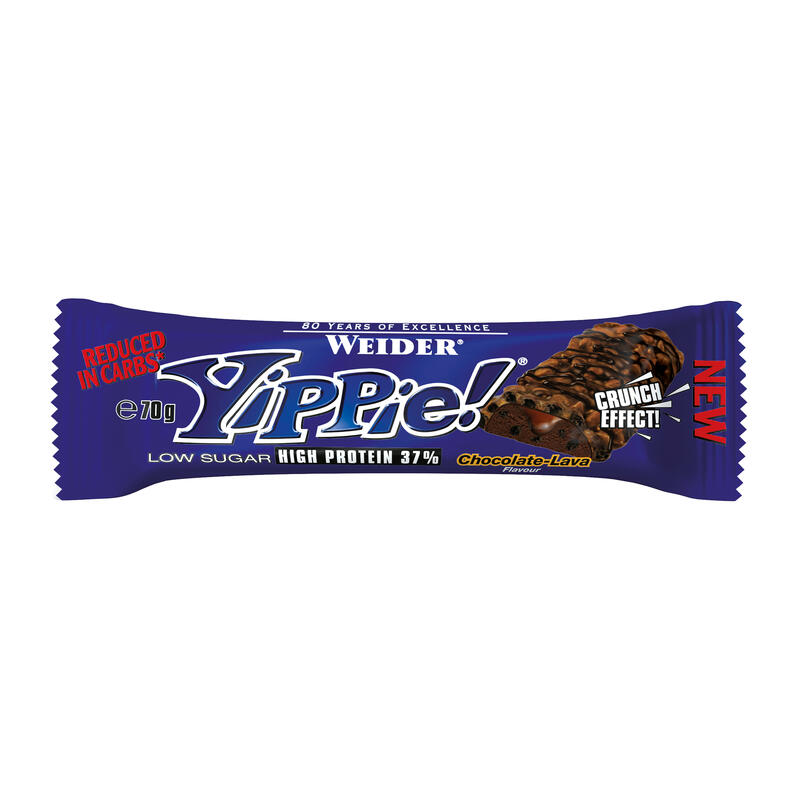 Barrita de proteínas Yippie chocolate 70 g