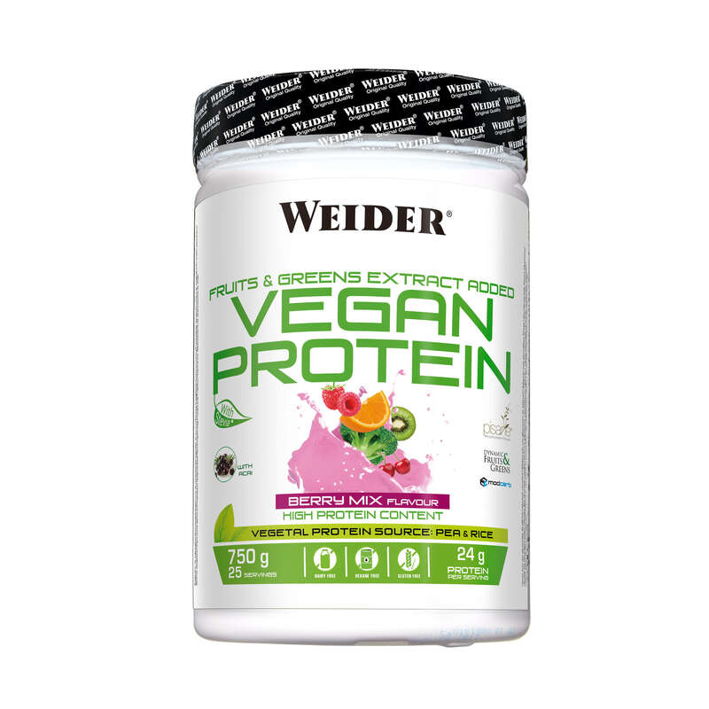 ВЕГАН ПРОТЕИН WEIDER VEGAN, 750 Г, ГОРСКИ ПЛОДОВЕ WEIDER - Decathlon