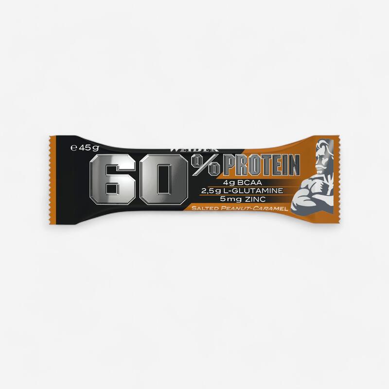 Barrita Proteínas 60 % Caramelo Mantequilla Cacahuete