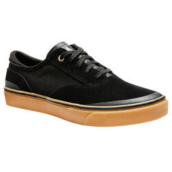 Scarpe basse skateboard adulto VULCA 500 nere