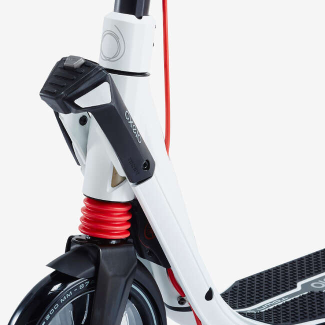 OXELO TOWN 9 EASYFOLD ADULT SCOOTER - WHITE | Decathlon