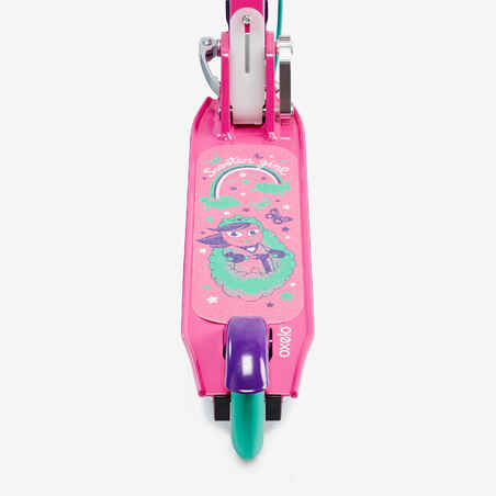 Play 5 Children's Scooter with Brake - Purple