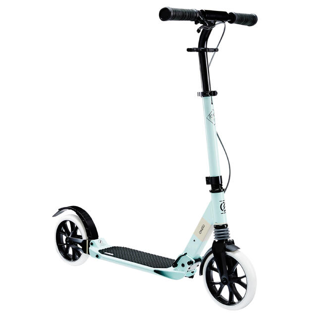 Pieghevole Scooter da citt/à con doppio sistema di ammortizzazione Monopattino con rotelle di sospensione 200/ mm e freno