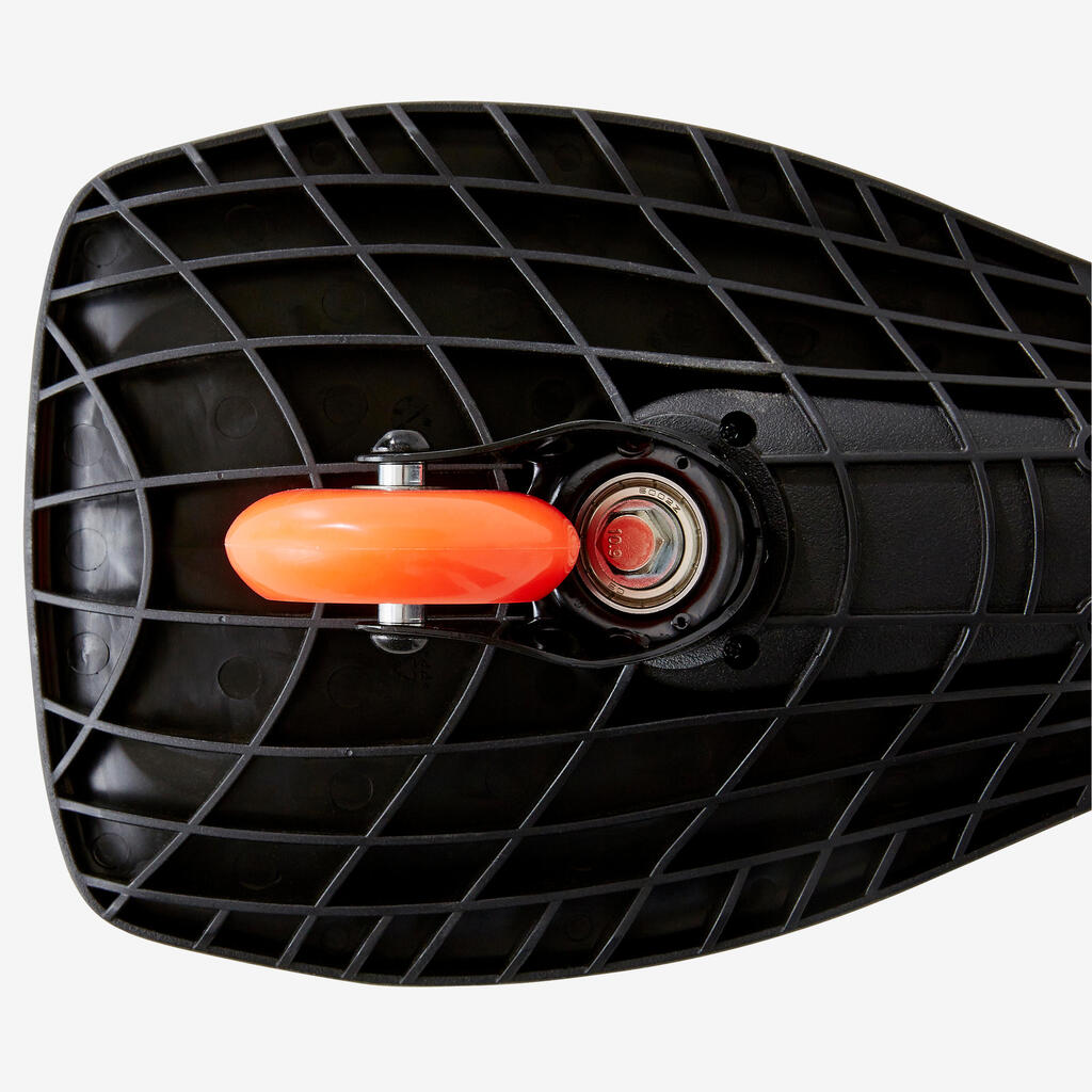 Waveboard WB120 pre začiatočníkov čierno-fialový