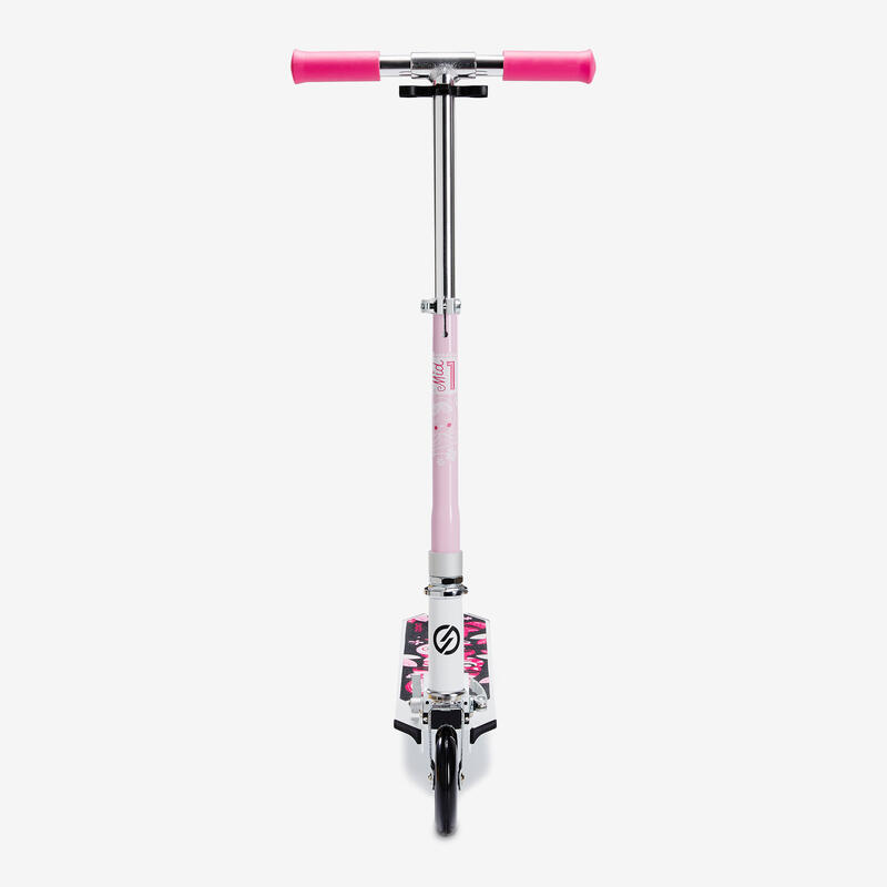 Scooter Roller Kinder Mid 1 weiss/rosa