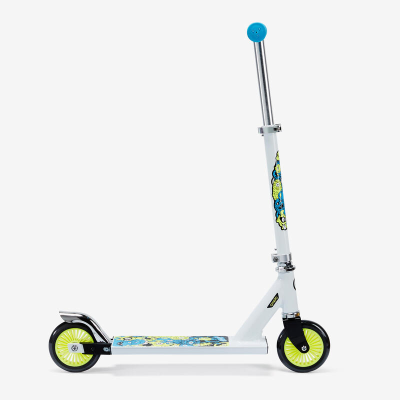 Kinderroller Scooter Play 3 weiss/neon