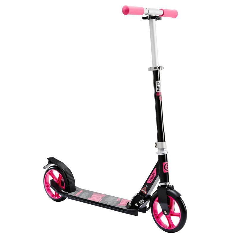 PATÍN DEL DIABLO MID 7 NEGRO/ROSA CON PARADOR PATÍN DEL DIABLO MID 7 NEGRO/ROSA CON PARADOR