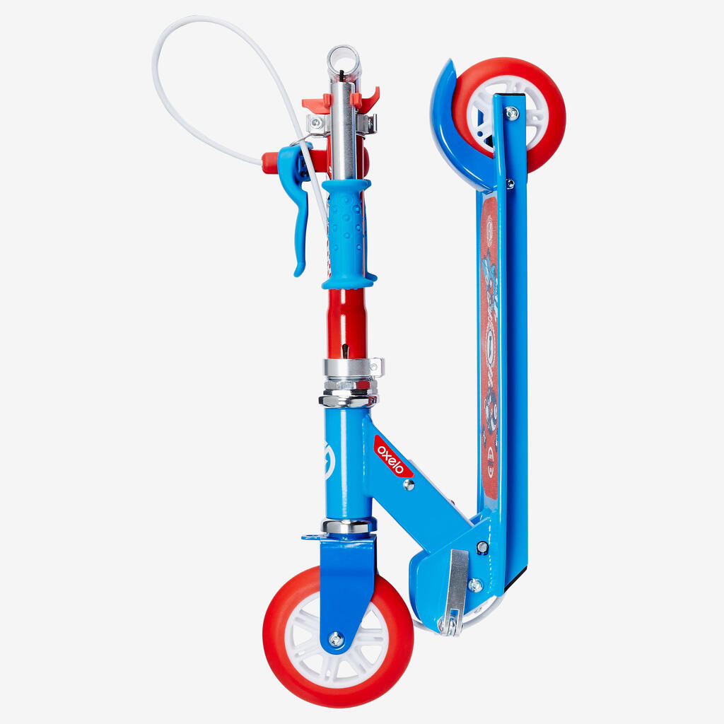 Patín del diablo con freno blanco con violeta para niños Play 5