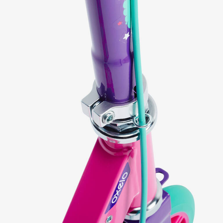 Play 5 Children's Scooter with Brake - Purple