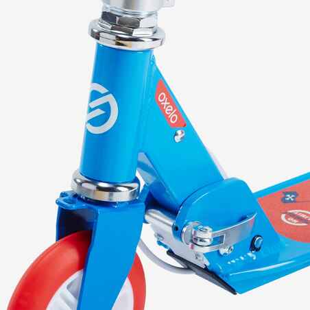 Play 5 Children's Scooter with Brake - Blue