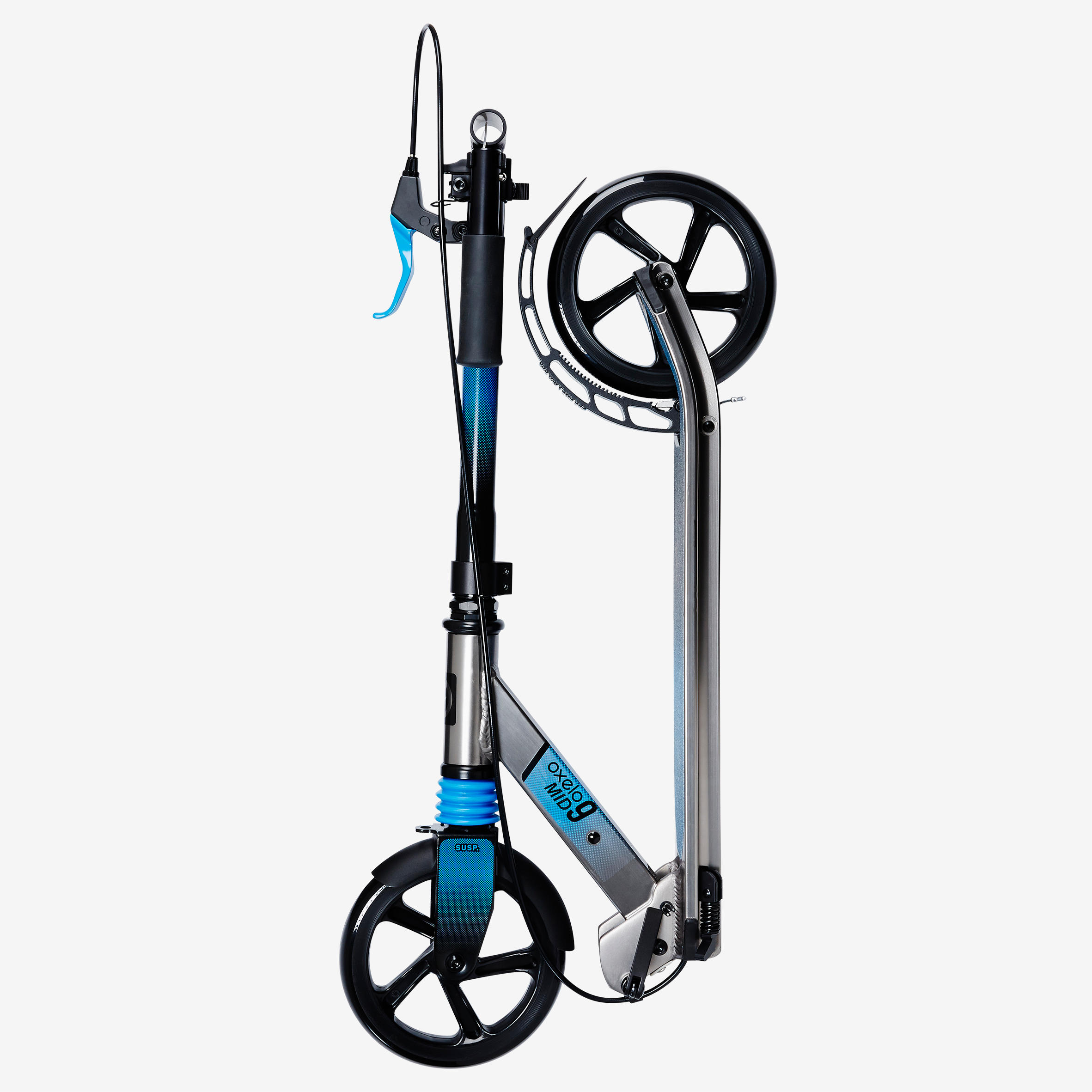 Paspirtukas „Mid 9“, mėlynas - Decathlon