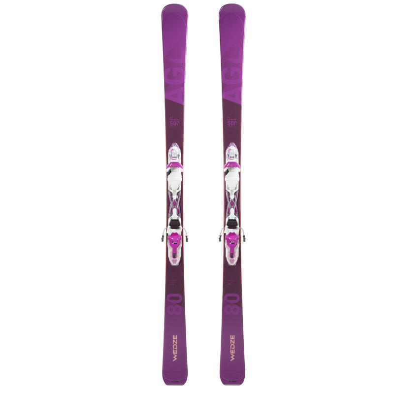 Női All Mountain síléc AGL500, lila
