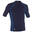 UV-resistant children's short sleeve thermal surfing polar t-shirt – Blue