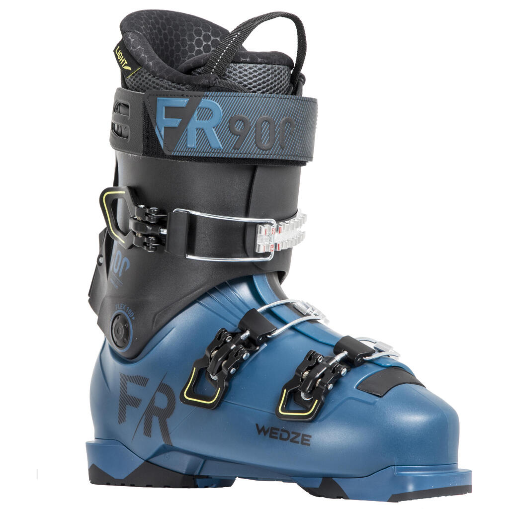 Skischuhe Freeride Herren FR900 LT Flex 100 blau