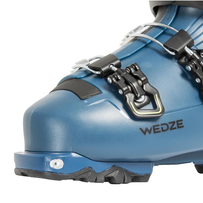 Men's Freeride Ski Boots Blue WEDZE Decathlon