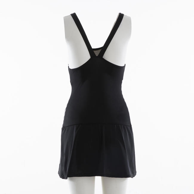 Women's Swimming OnePiece Swimsuit Vega Skirt Twi Black