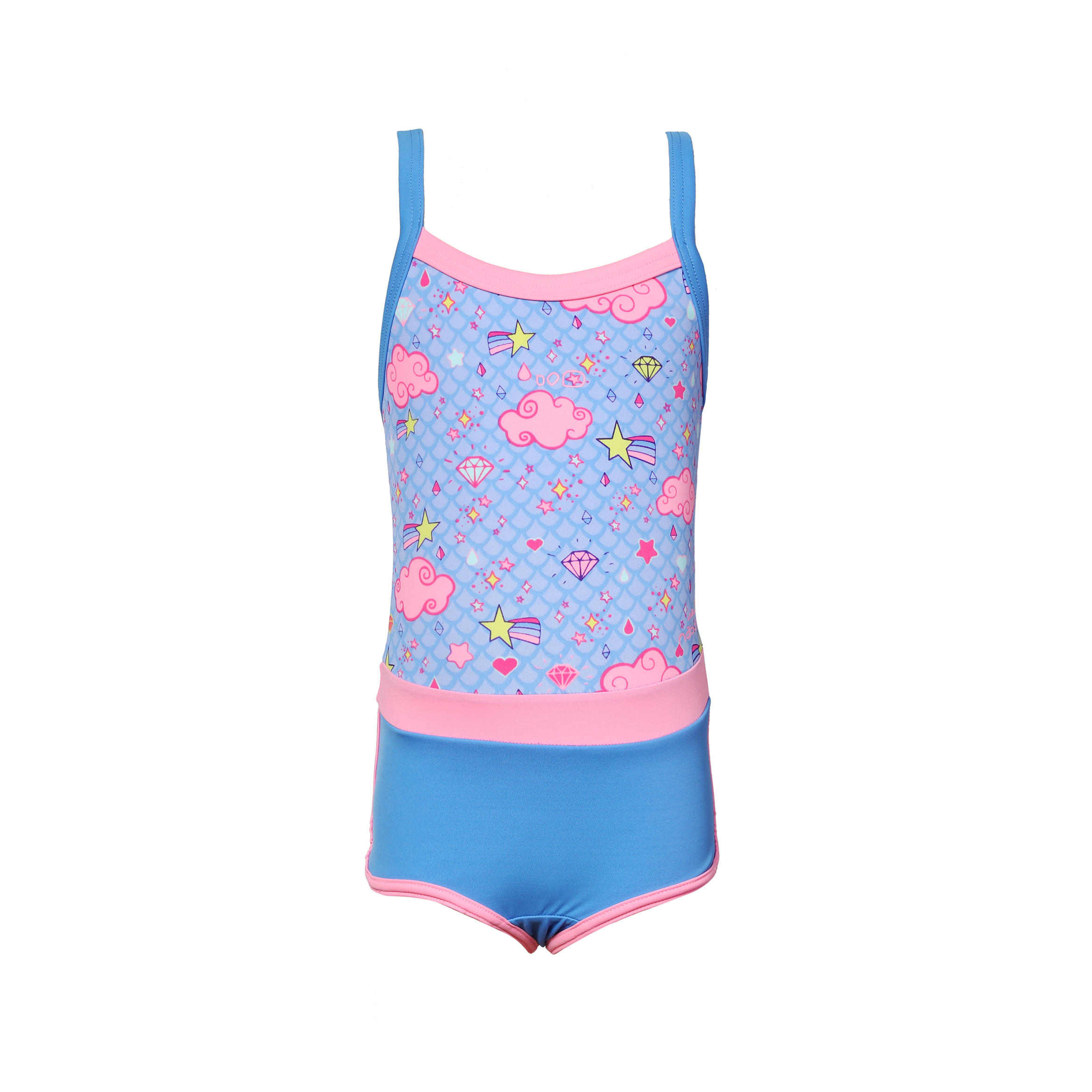 one piece shorty swimsuit