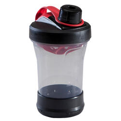 SHAKER PRETO/VERMELHO 500 ml
