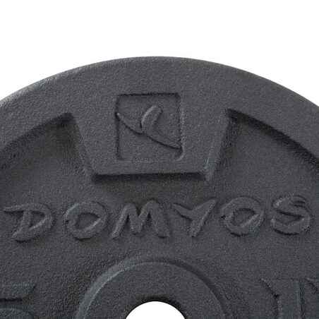Kit mancuernas pesas y barras musculación 50 kg. Domyos Cross training