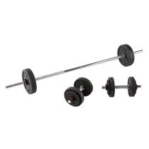 Părere Set Haltere și Bare Bodybuilding 50 Kg Domyos By Decathlon