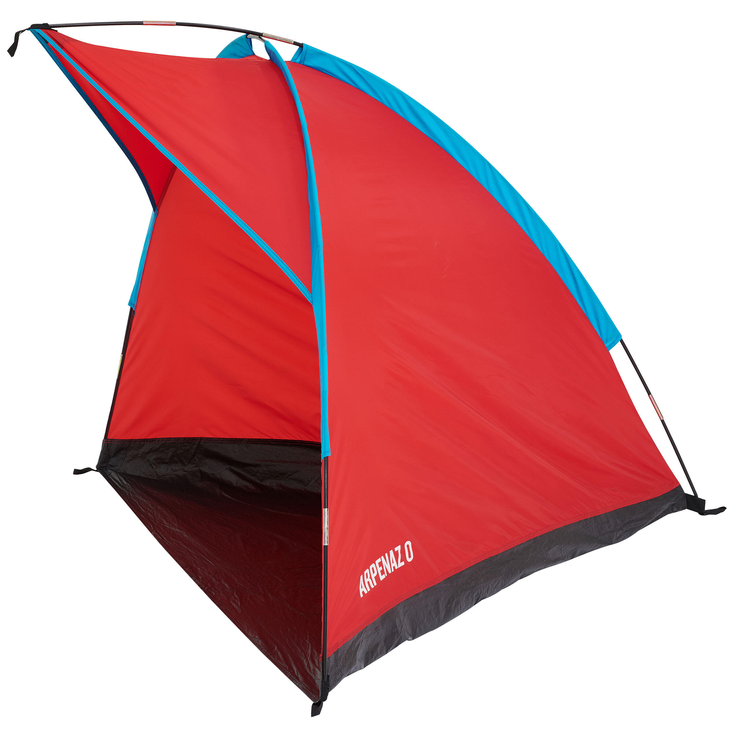 QUECHUA NH SMALL POLE-SUPPORTED COUNTRY WALKING SHELTER - RED