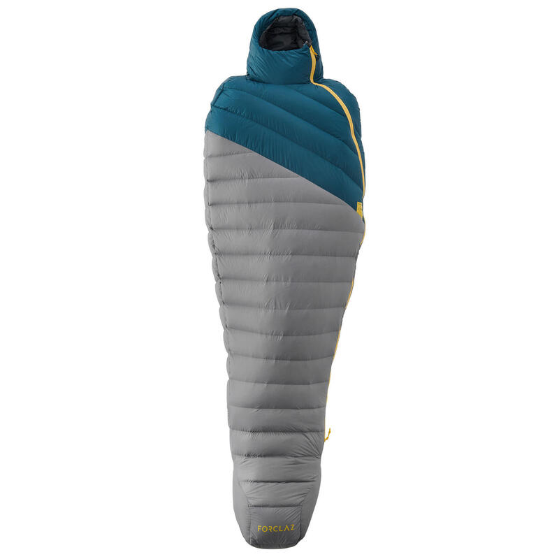 Trekking Sleeping Bag Trek 900 10° Feathers Blue Decathlon