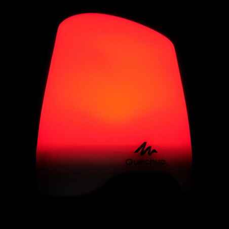 Campinglampe BL200 aufladbar 200 Lumen rot