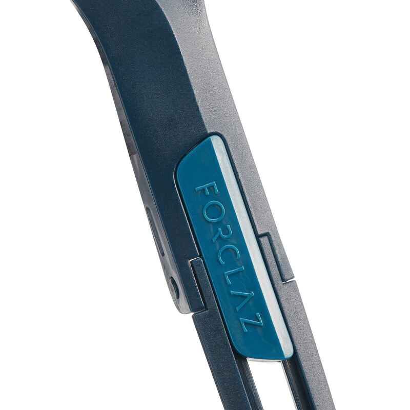 Folding Trekking Cutlery (fork/spoon) - TREK 500 - Blue Plastic