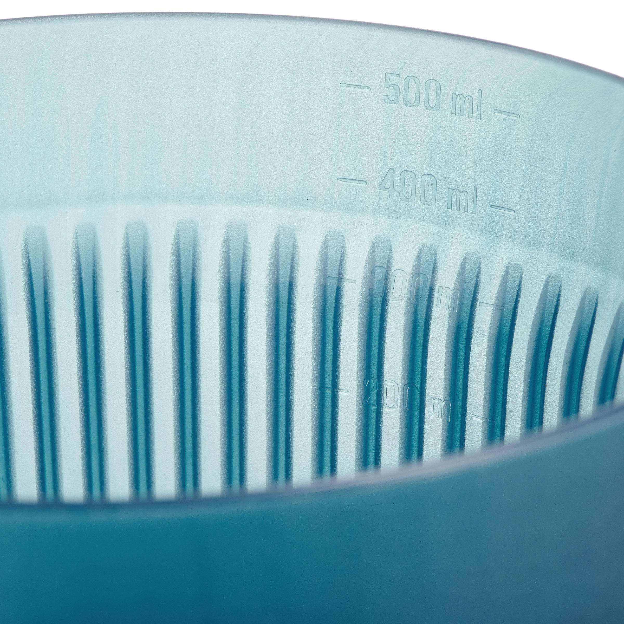 Plastic Mountain Trekking Bowl Trek 500 0.45L - Blue -  3