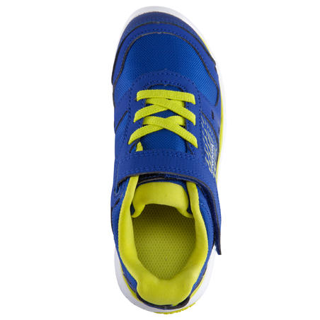 Actireo Children's Fitness Walking Shoes - Blue/Yellow