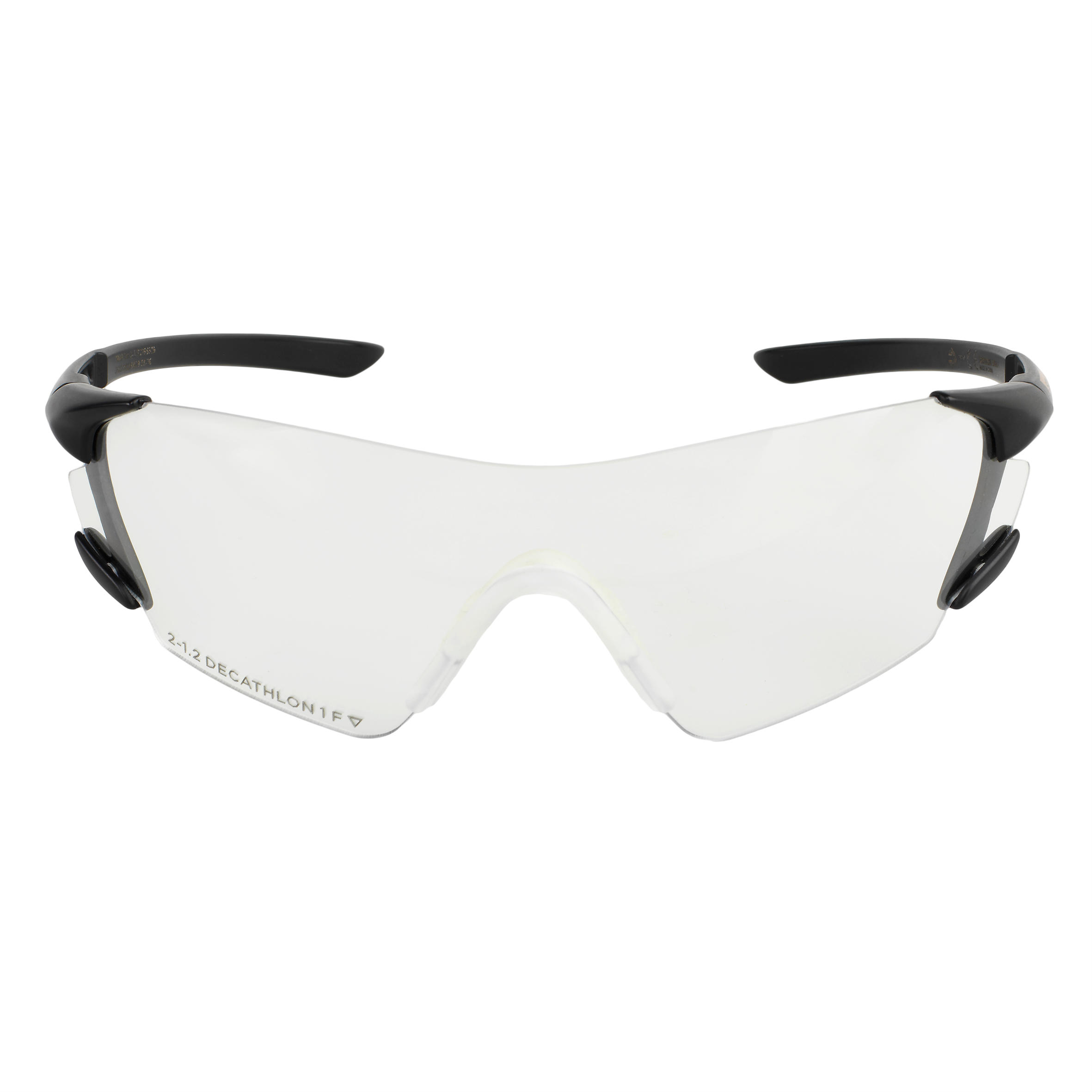 CLAY PIGEON SHOOTING PROTECTIVE GLASSES 100, PLAIN STRONG LENSES, CATEGORY 0 2/3